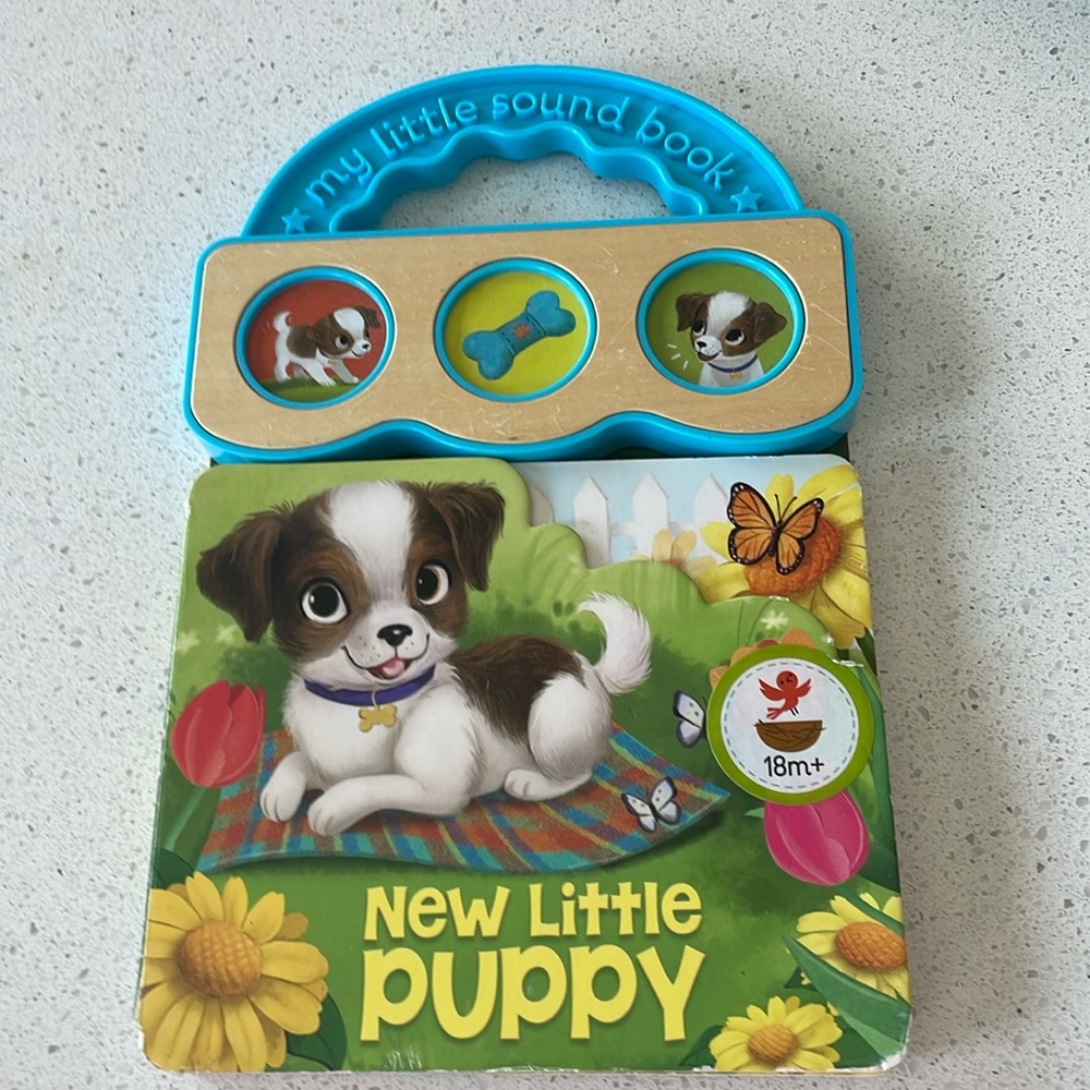New little puppy board book